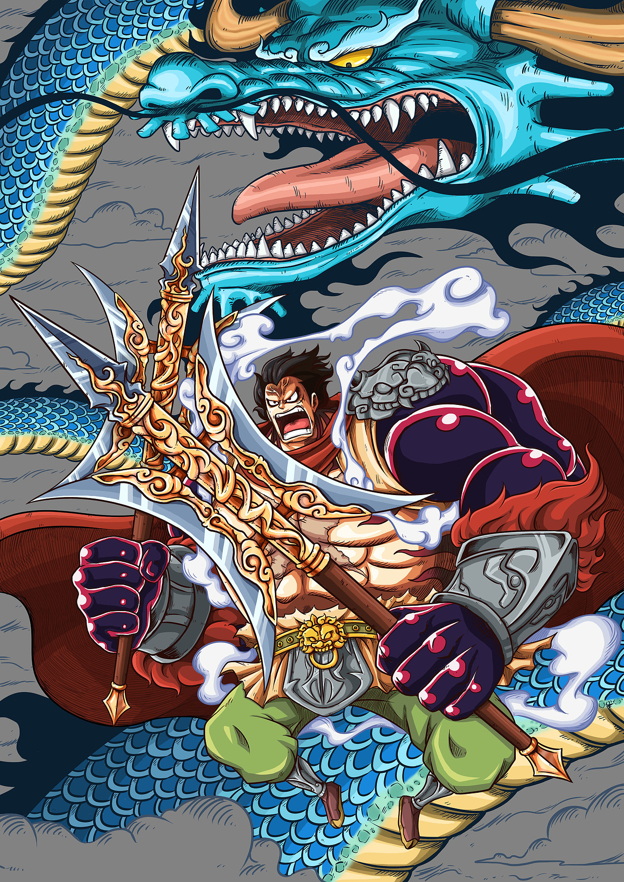 海贼王路飞四档典韦