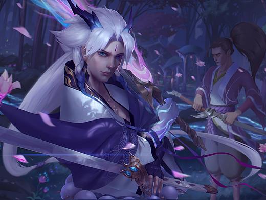 灵魂莲华 永恩  《兄弟的重逢》艺术同人