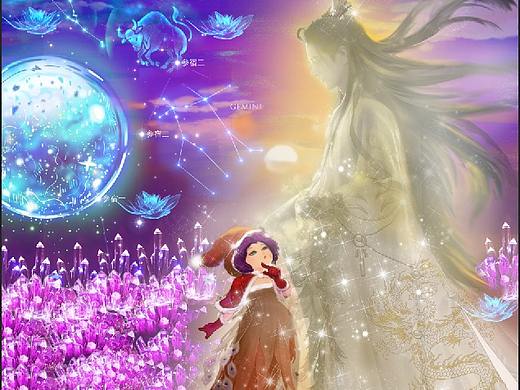 原画 概念艺术创作之 梦遇天帝