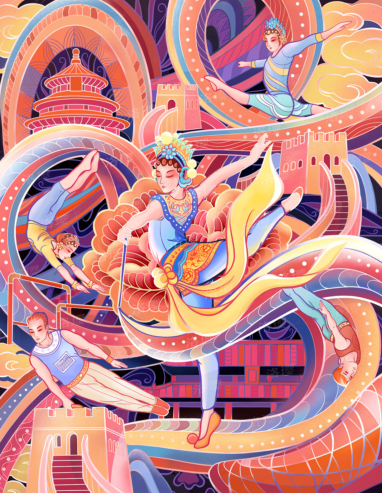作品分享（图ZMzc3NjcxNzY4） - 商业插画 - 站酷设计师洛璎原创素材 - 站酷ZCOOL