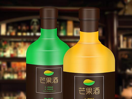 芒果酒（個人主頁-ZMzIwMjUzNzI=） - 包裝 - 站酷設計師AmHo原創(chuàng)素材 - 站酷ZCOOL