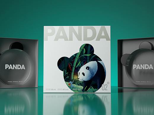 酒包装-熊猫PANDA白酒包装设计