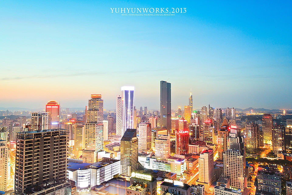 南京城市风光自选集