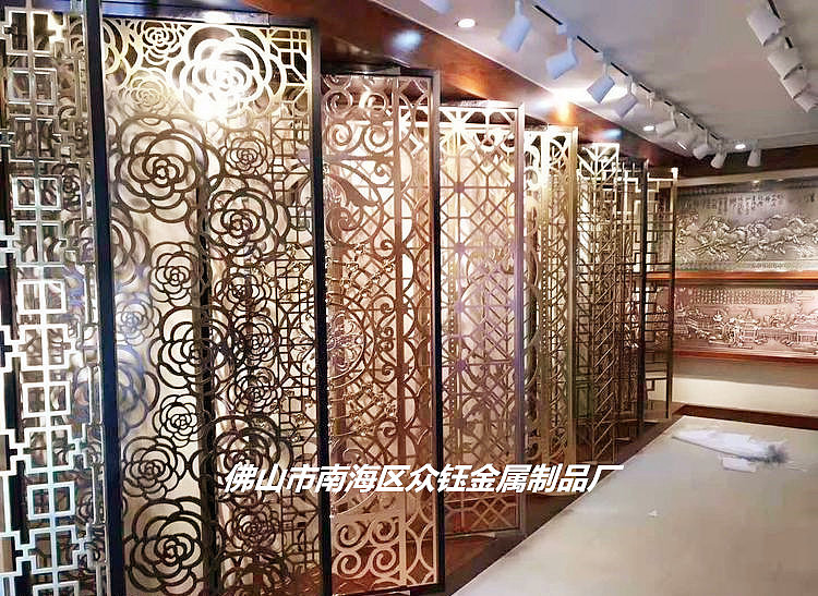 不锈钢花格屏风价格 青古铜系列格栅屏风案例（图ZMjQ0OTMyNzU2） - 其他工业/产品 - 站酷设计师Z35581775原创素材 - 站酷ZCOOL