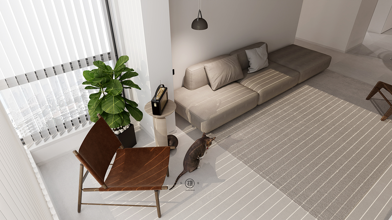 简约小三居和藏在心里的生活