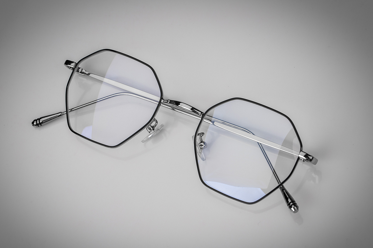 A1171无边框连体太阳镜女 欧美猫眼复古眼镜 透明粉色镜-阿里巴巴