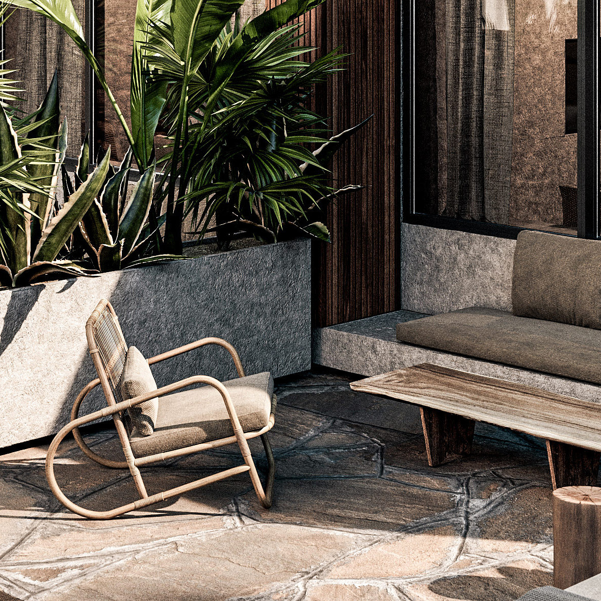 别墅设计 来看看沙漠中的别墅有多惬意（图ZMTk5MjUxMzQ0） - 建筑设计 - 站酷设计师东方设计侯光锋原创素材 - 站酷ZCOOL