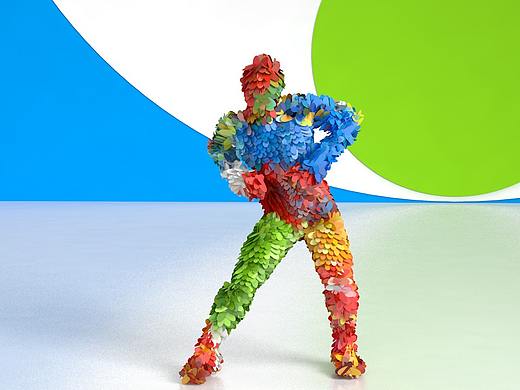 C4D舞动人物（个人主页-ZMjk4MzM1MjQ=） - 动画/影视 - 站酷设计师旺起酷乐原创素材 - 站酷ZCOOL