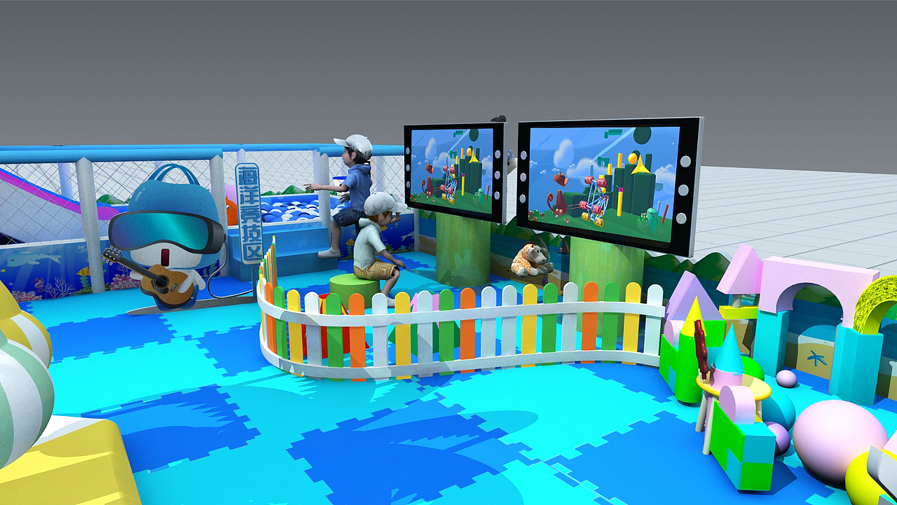 卡通游戏乐园-多多的夏天