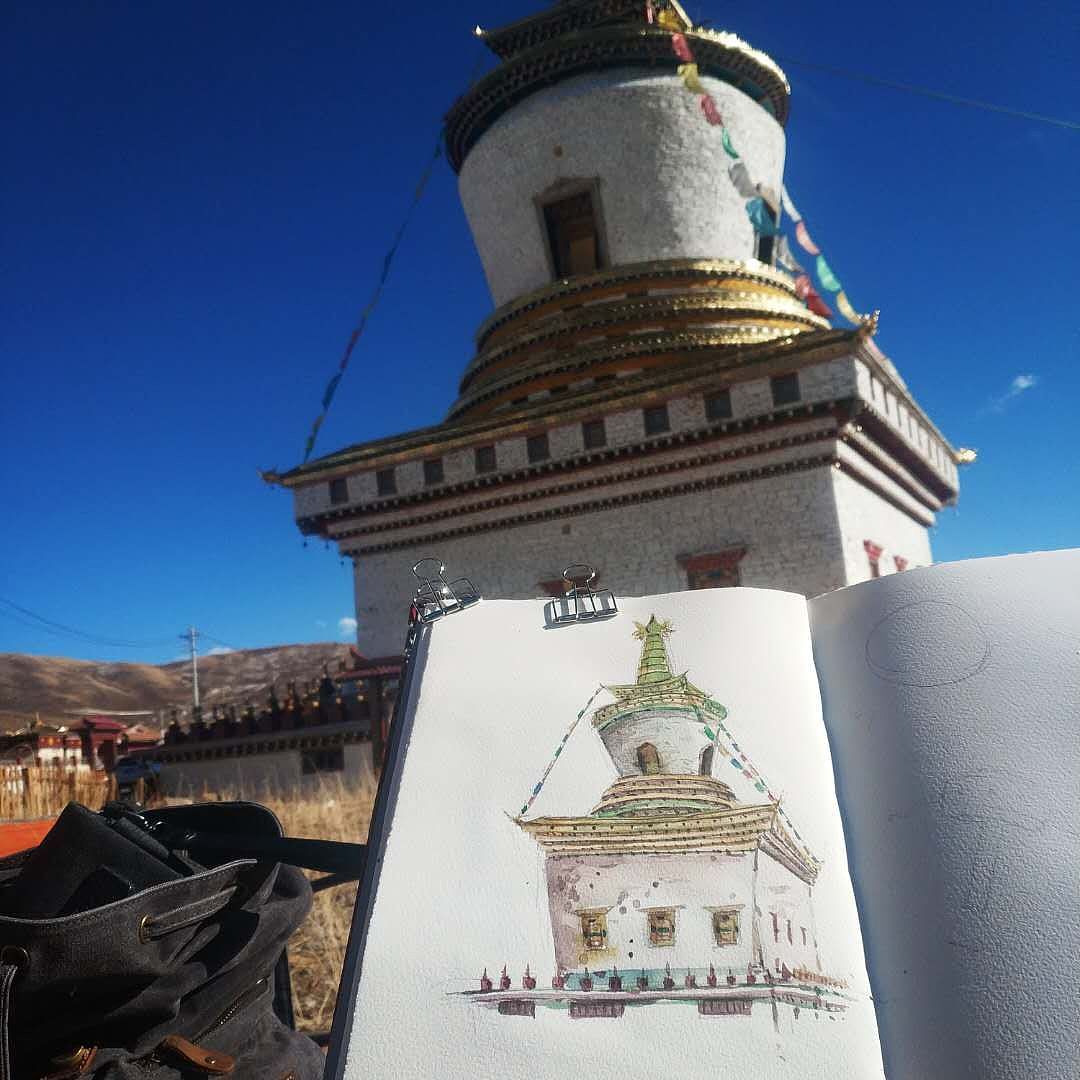 阿丘2018年绘画写生作品记录（图ZMTQwODUyNzcy） - 绘画 - 站酷设计师画画的陈一丘原创素材 - 站酷ZCOOL