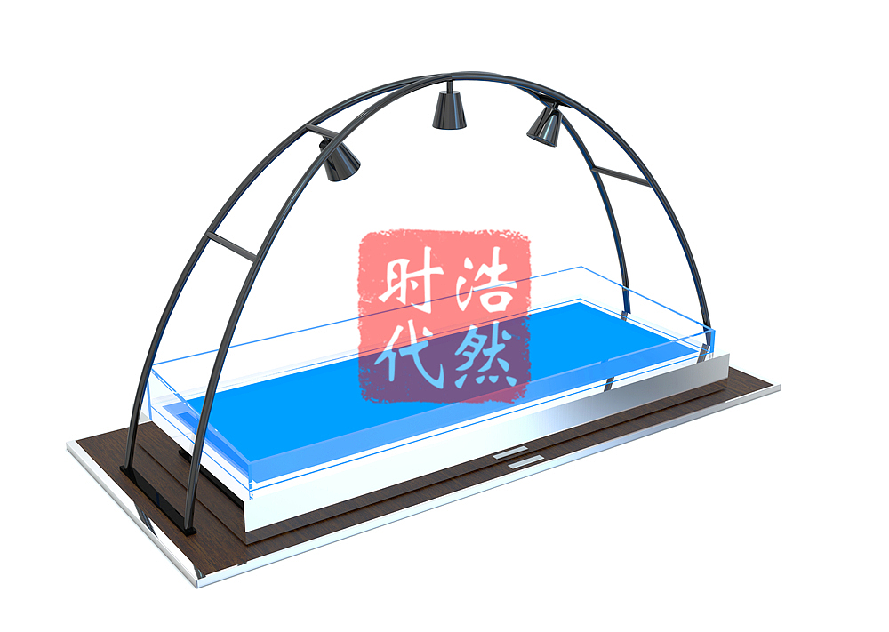 宴会厅餐厅折叠布菲台自助餐台效果图及图片