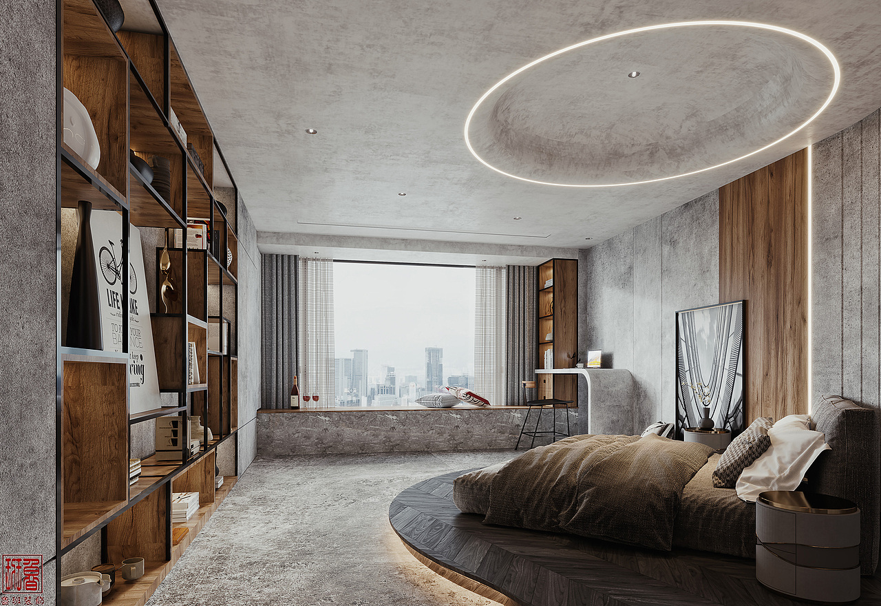 潘多磨-工业风呈现（图ZMjMxMjE2NjYw） - 家装设计 - 站酷设计师金该效果图官方账原创素材 - 站酷ZCOOL