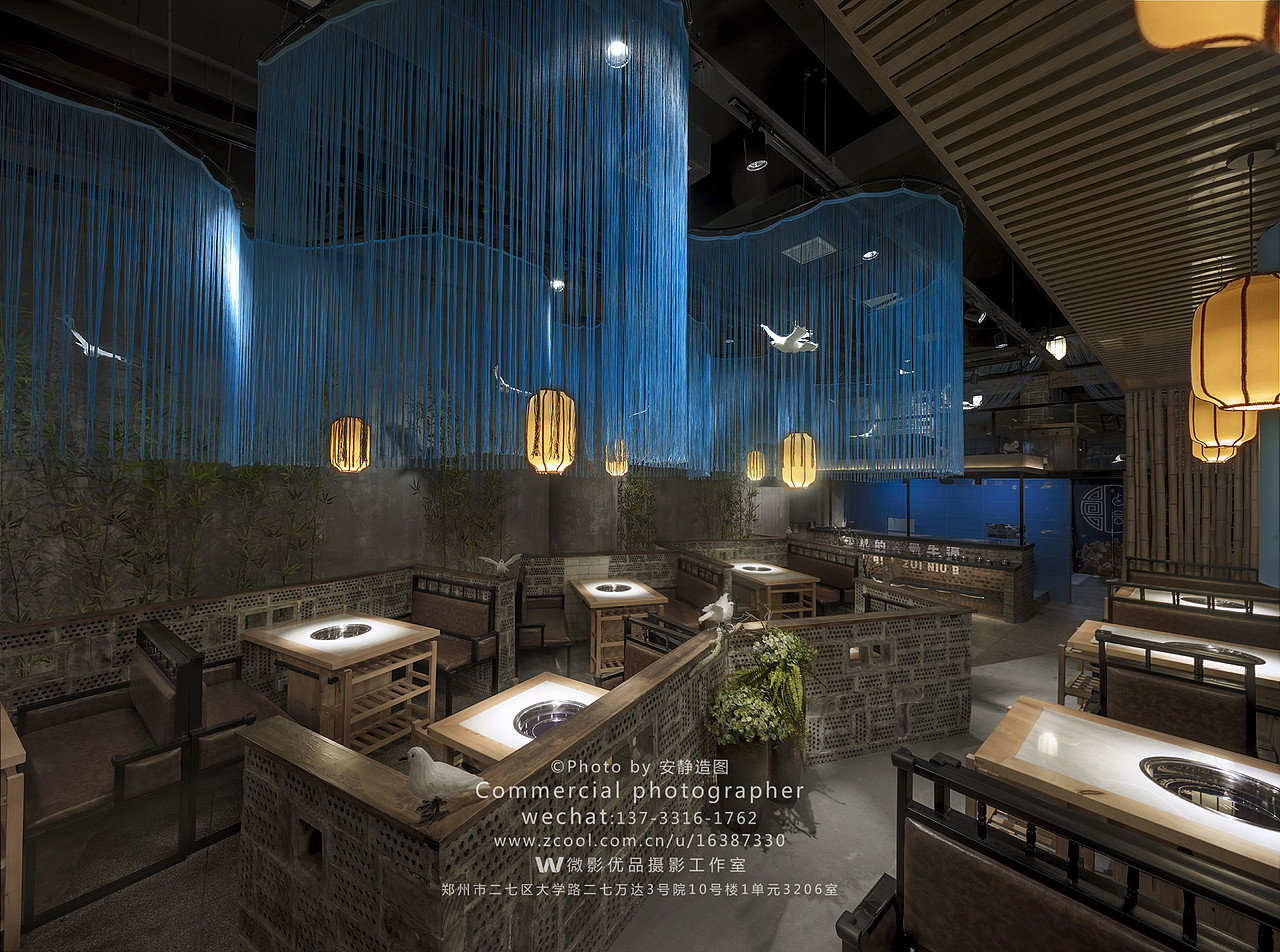 卤舍火锅店环境拍摄（图ZMTY2MzYzMDA4） - 环境/建筑摄影 - 站酷设计师安静造图原创素材 - 站酷ZCOOL