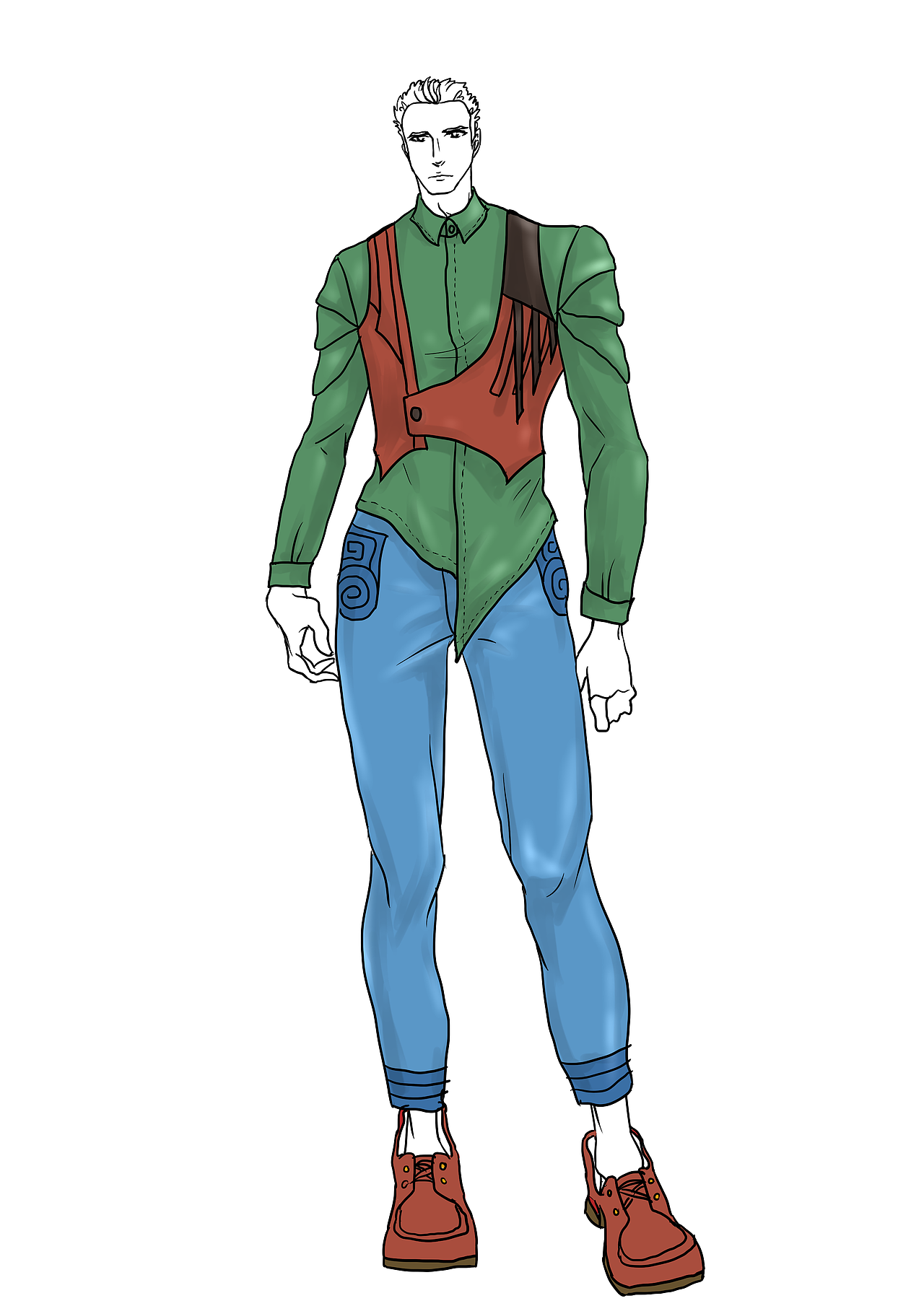 【2016】男装产品设计-流行学院勿忘我