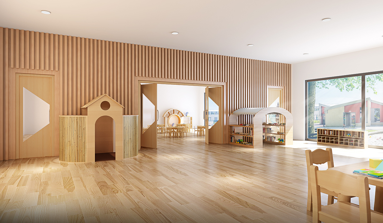 北欧风幼儿园设计