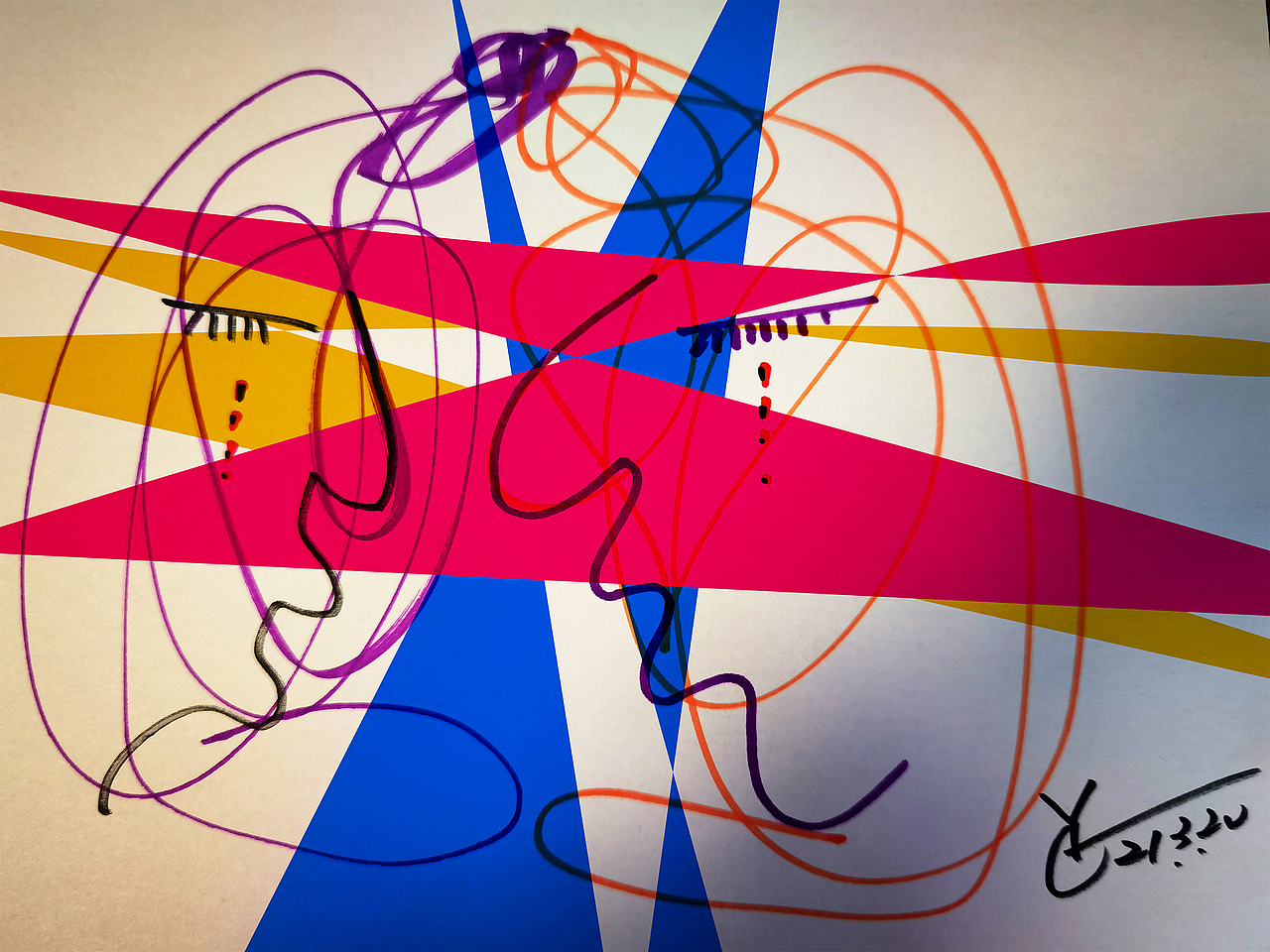 俞果漫画《天空下白云守望的树》第三季