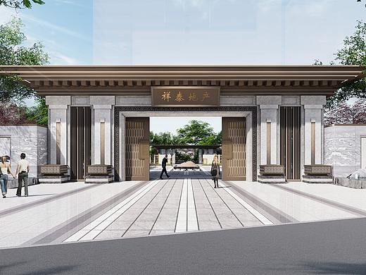 lumion8.0大门渲染练习