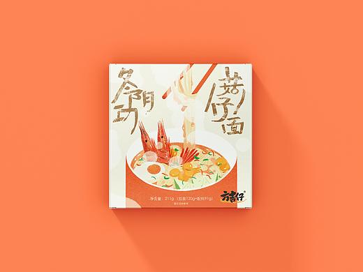 方吉仔拉面包装
