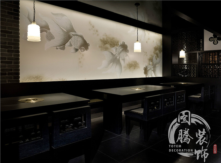 【重庆高端火锅酒楼设计】（图ZMTAyNDM1NDA4） - 家装设计 - 站酷设计师成都图腾创意原创素材 - 站酷ZCOOL