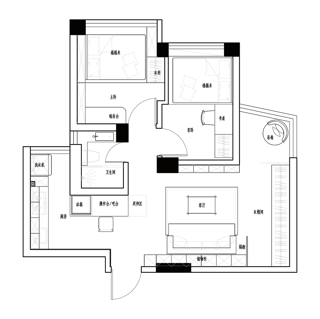 设计没有风格，设计是对生活的一种诠释（图ZMjA5NDY2Njg4） - 家装设计 - 站酷设计师室内设计CK原创素材 - 站酷ZCOOL