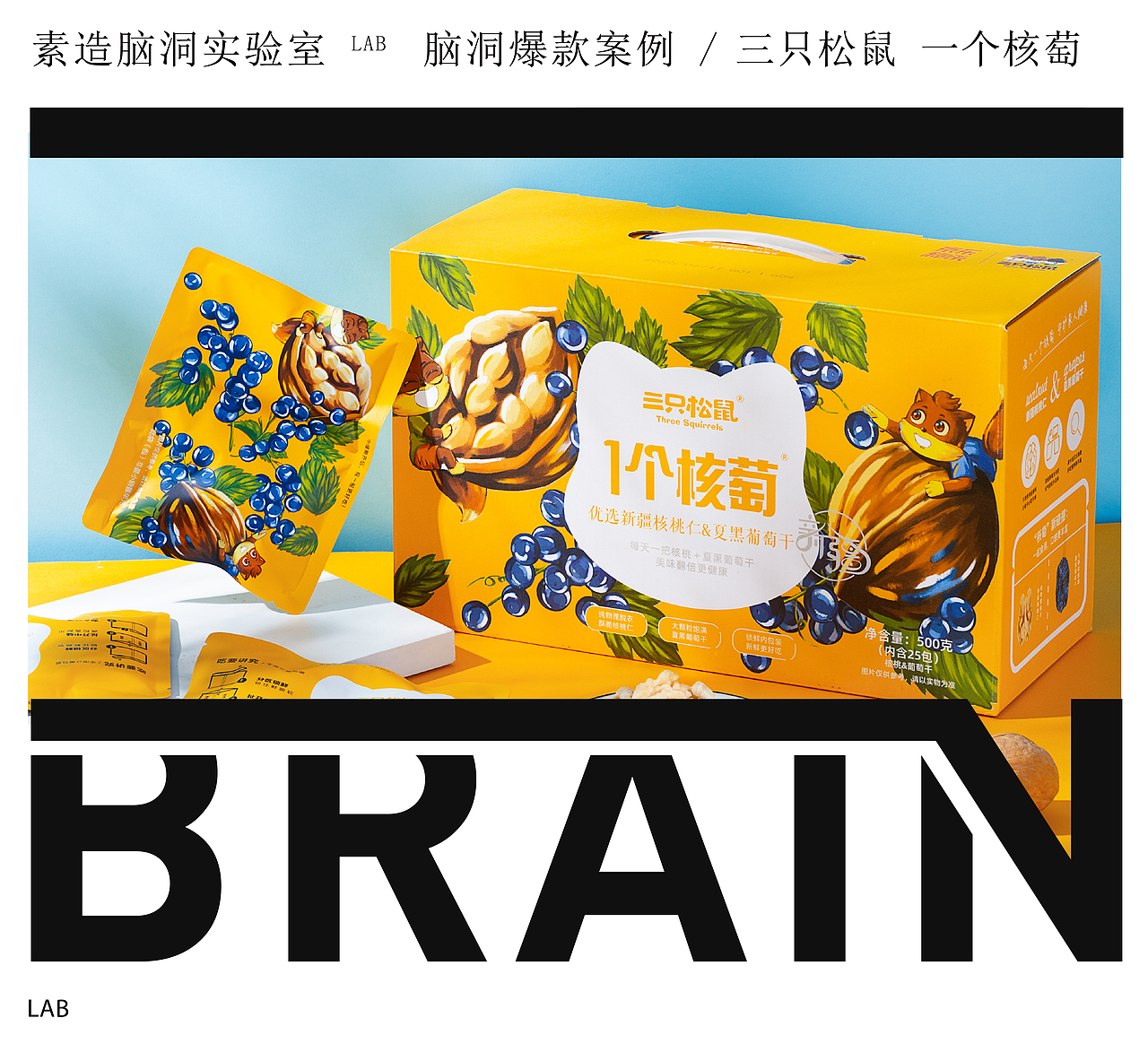 三只松鼠 X 素造 | 神奇新物种：一个核萄（图ZMjI3NTMxMzM2） - 包装 - 站酷设计师素造设计原创素材 - 站酷ZCOOL