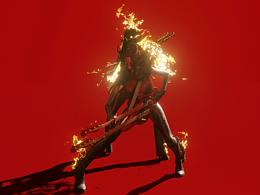 Space hunter-Flame bassist