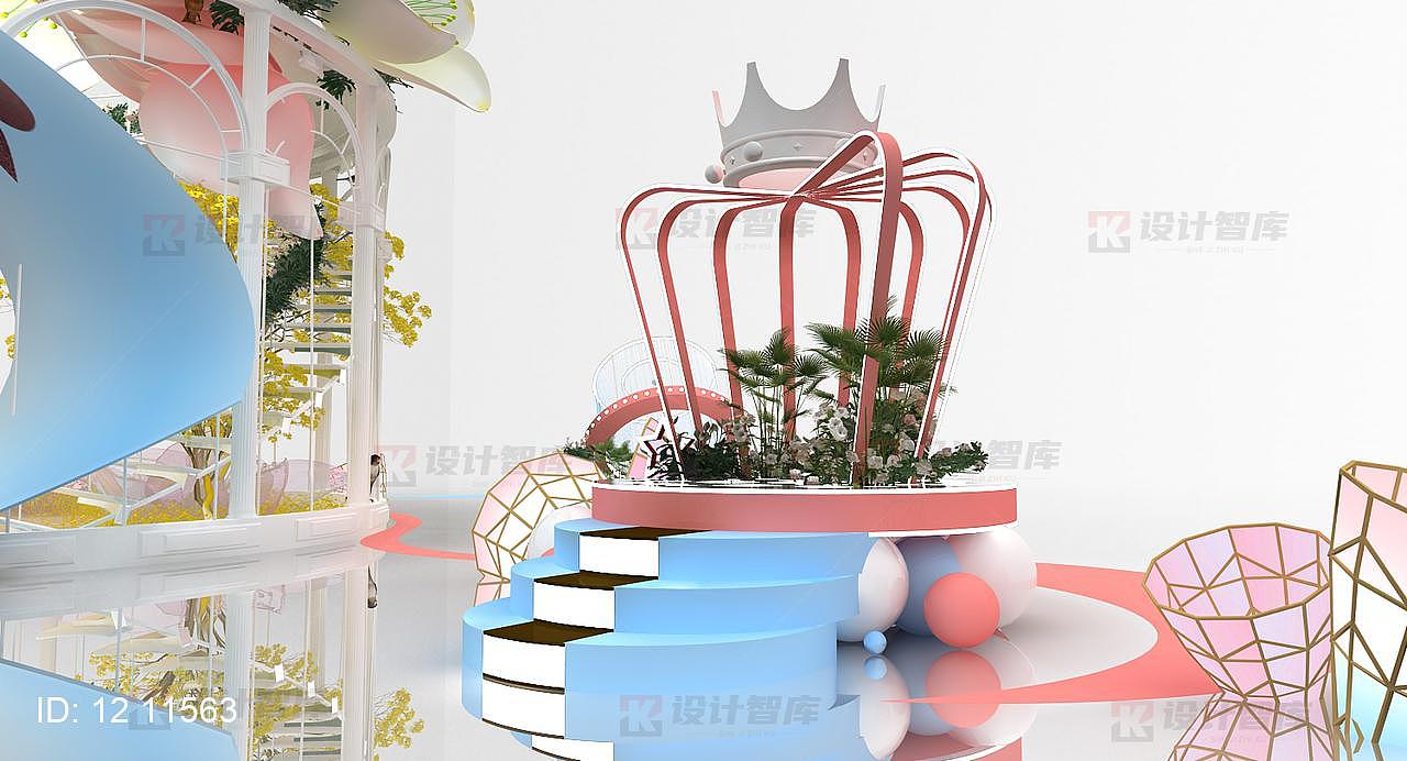 镂空城堡网红风创意大型美陈