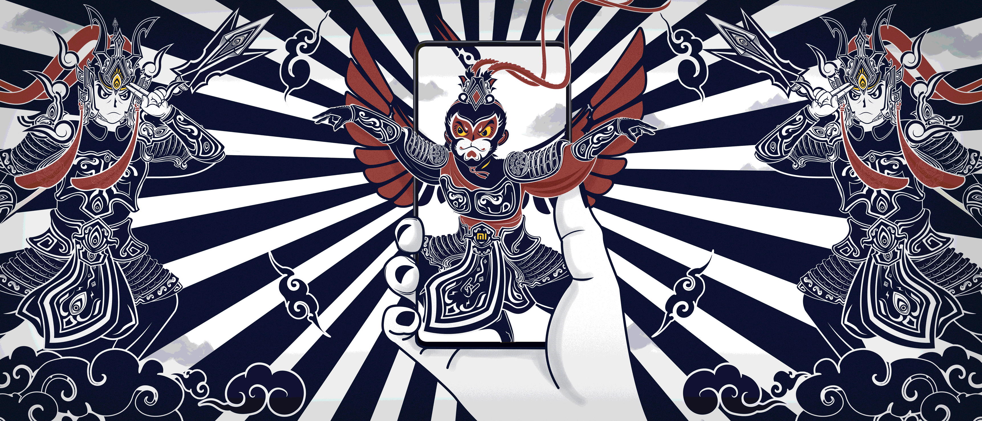 小米MIX2全面屏-看见不一样（图ZMTAwNzEyOTA0） - 海报 - 站酷设计师画画的须弥原创素材 - 站酷ZCOOL