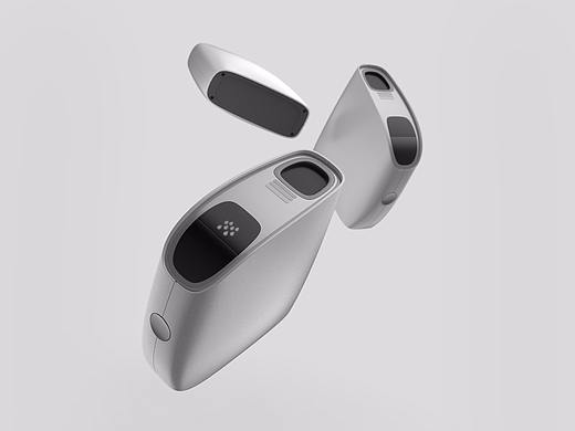 科技感加湿器造型草图到渲染