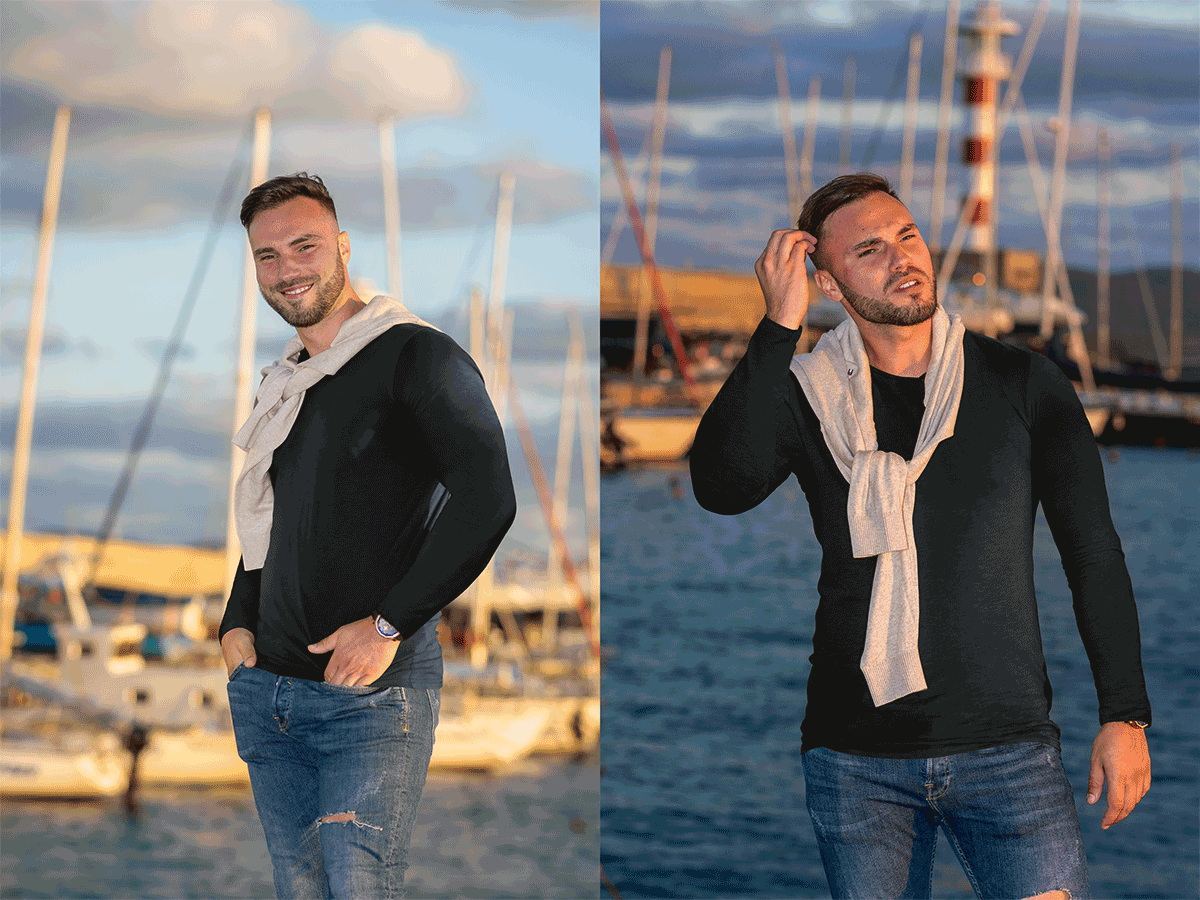 A+服装精修图-T恤POLO连衣裙P图-长短袖修图换色加印花