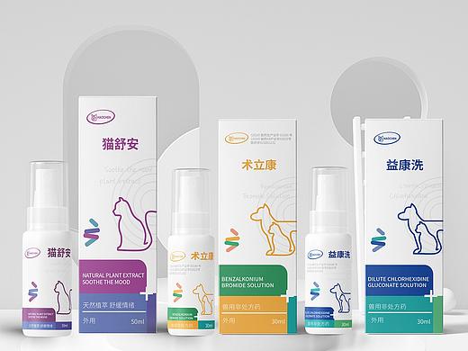 摩登狗宠物皮肤洗剂宠物药品消毒液宠物洗护兽药包装