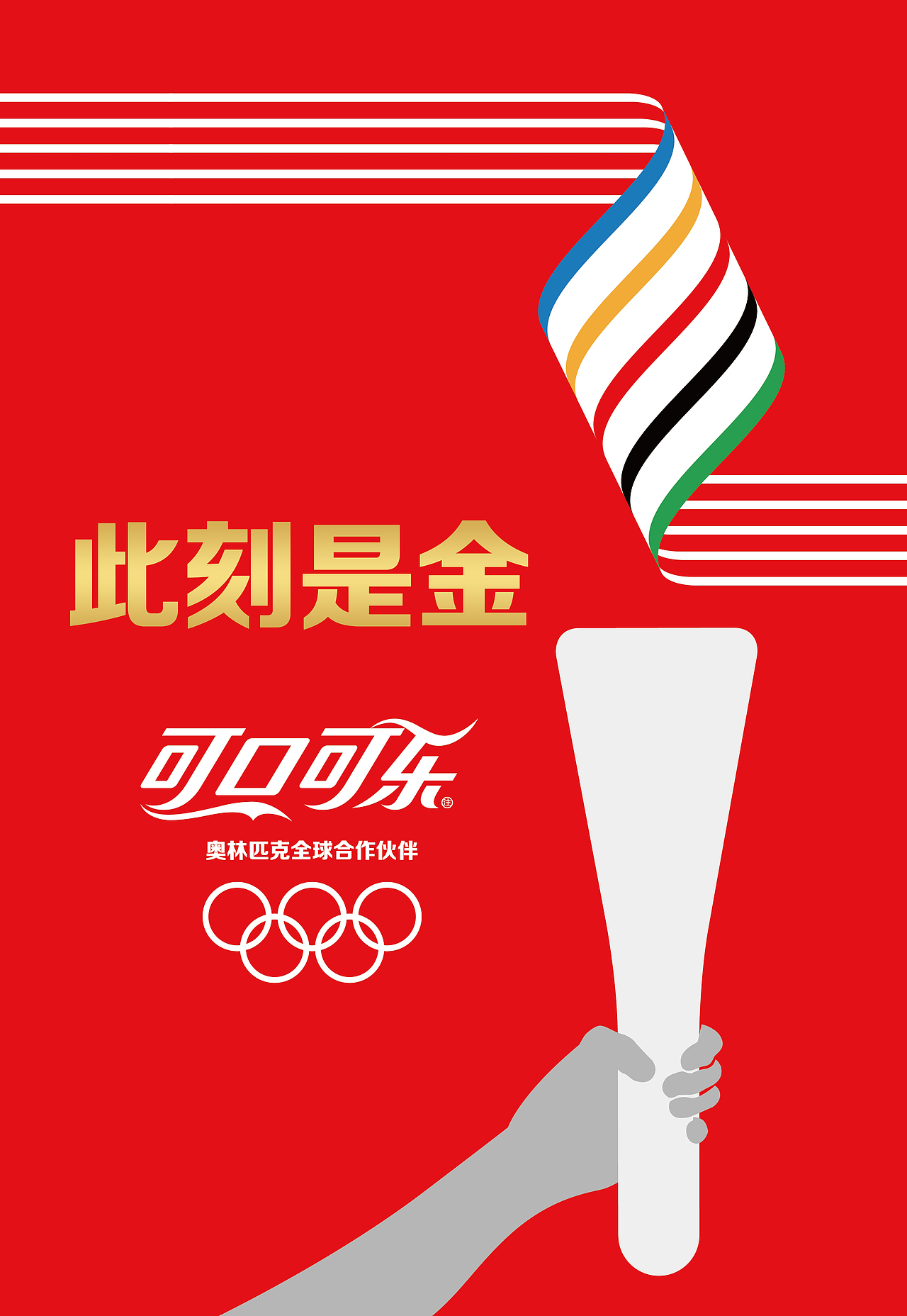 可口可乐2016年里约奥运输赢贴