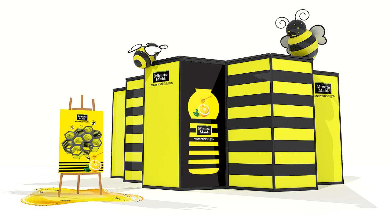 美汁源淳萃-互动体验（图ZMTAzMDcxNTY4） - 其他空间 - 站酷设计师神美行值日生原创素材 - 站酷ZCOOL