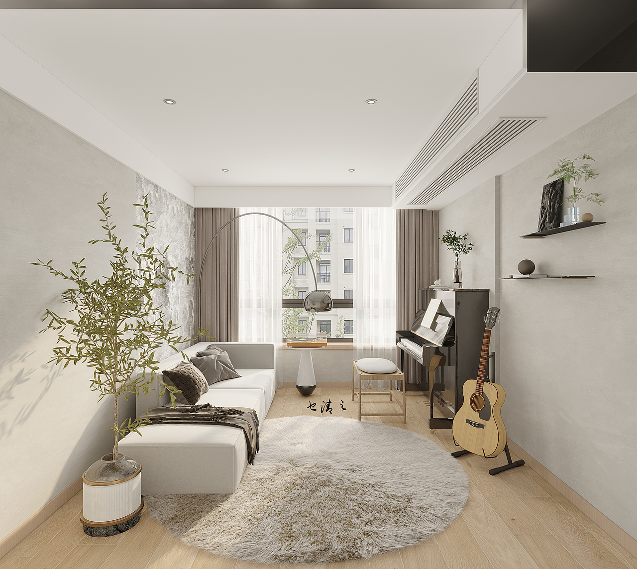 日式|高级淡雅,悠闲的生活空间