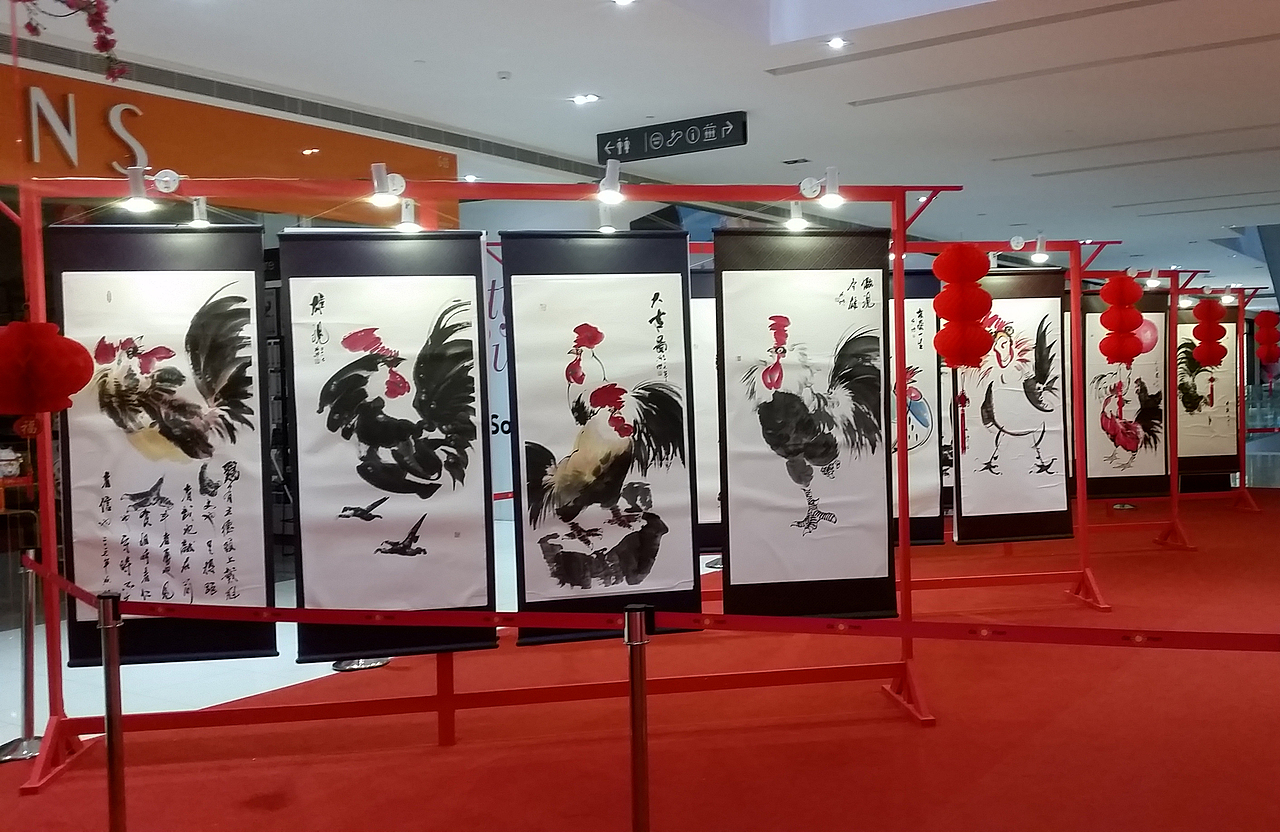 郑英杰丁酉年鸡鸣迎丰年个人水墨画鸡展（图ZNjg4NTQ3NzI=） - 绘画 - 站酷设计师TeeYJ原创素材 - 站酷ZCOOL
