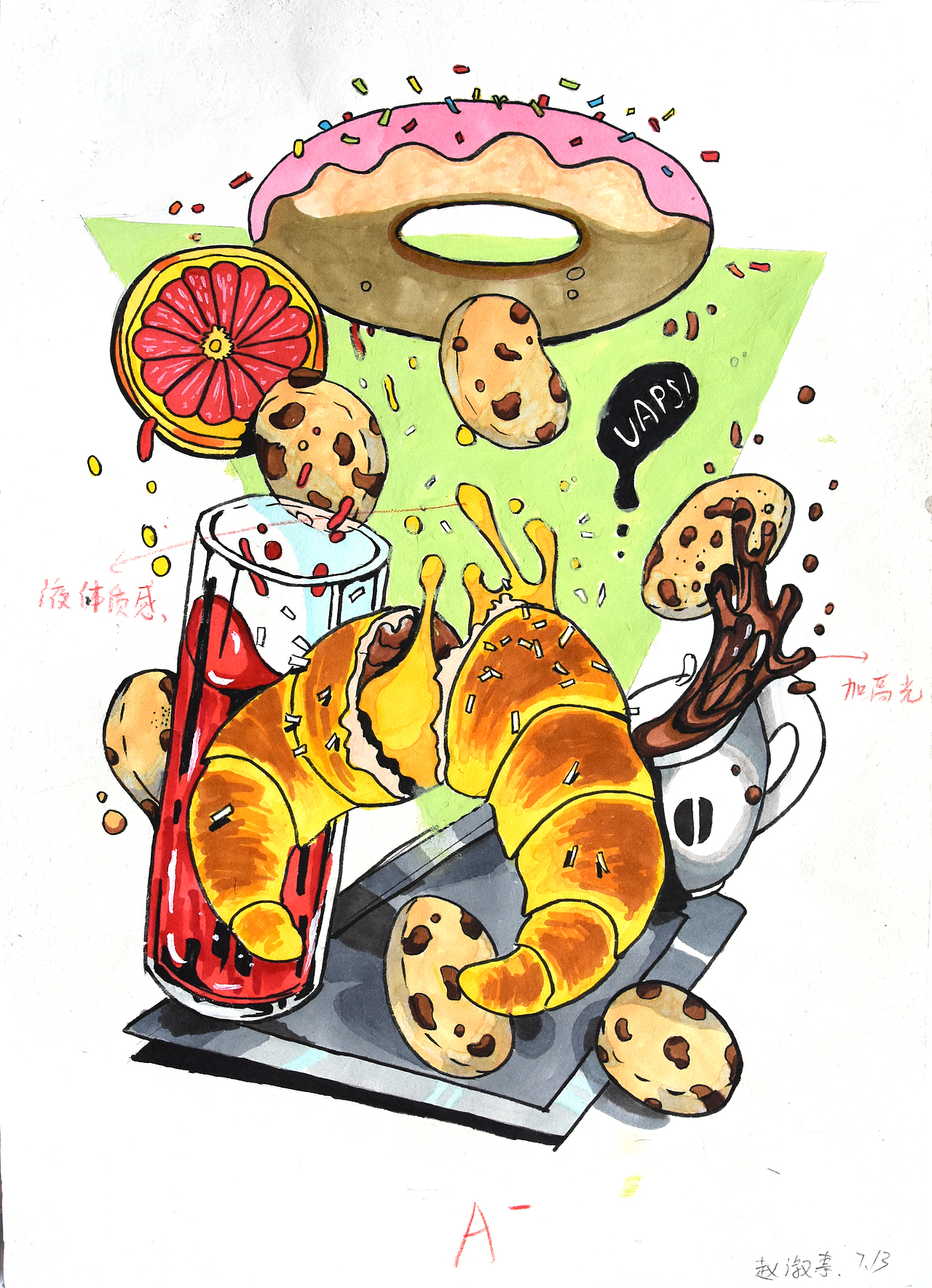 视觉传达设计手绘作品黑白装饰画手绘作品海报手绘作品（图ZMTM2MjIxMTEy） - 海报 - 站酷设计师汉武手绘原创素材 - 站酷ZCOOL