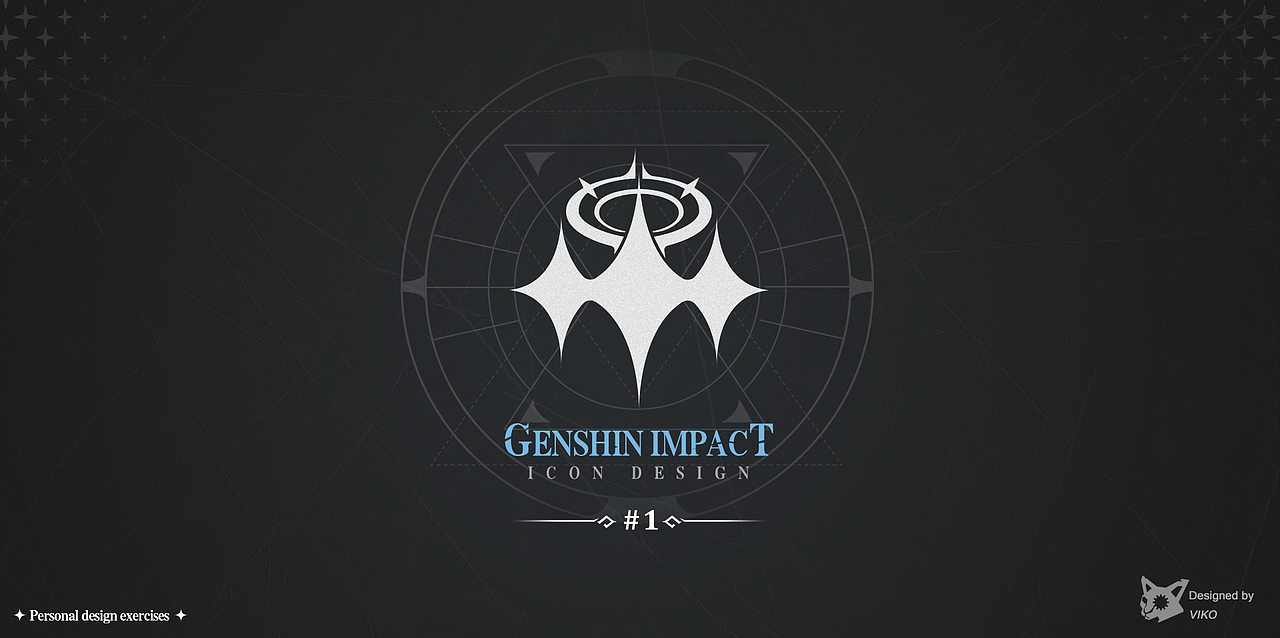 【Genshin Impact】原神个人向区域UI设计