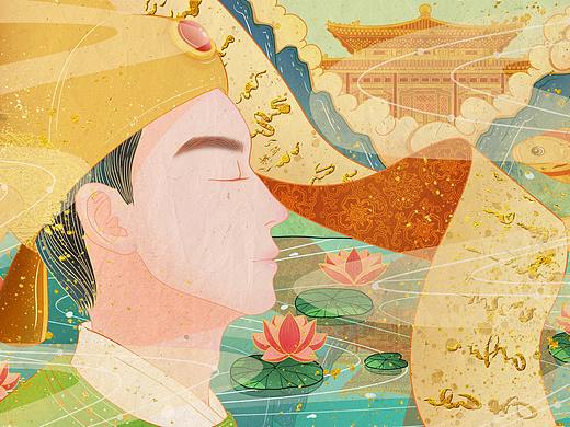 国风海报插画 —— 诗仙
