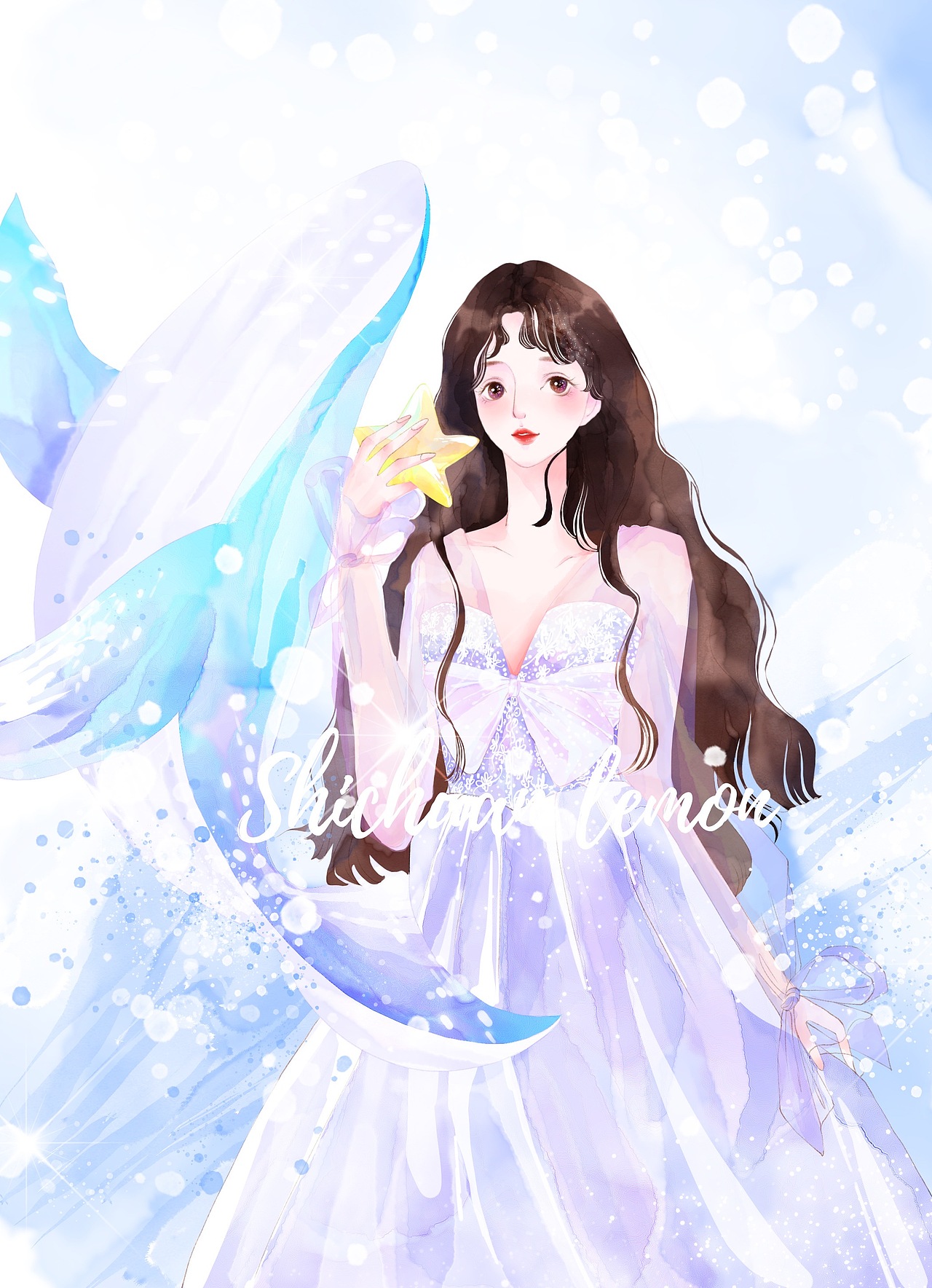 大海与你都有能治愈坏心情的超能力。