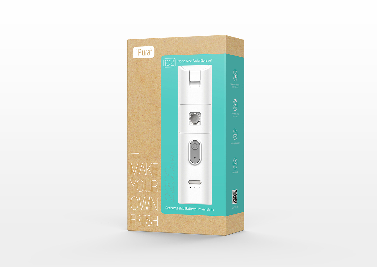 补水仪包装及渲染（图ZMTI4MjM5NDMy） - 包装 - 站酷设计师岁月在唱歌原创素材 - 站酷ZCOOL