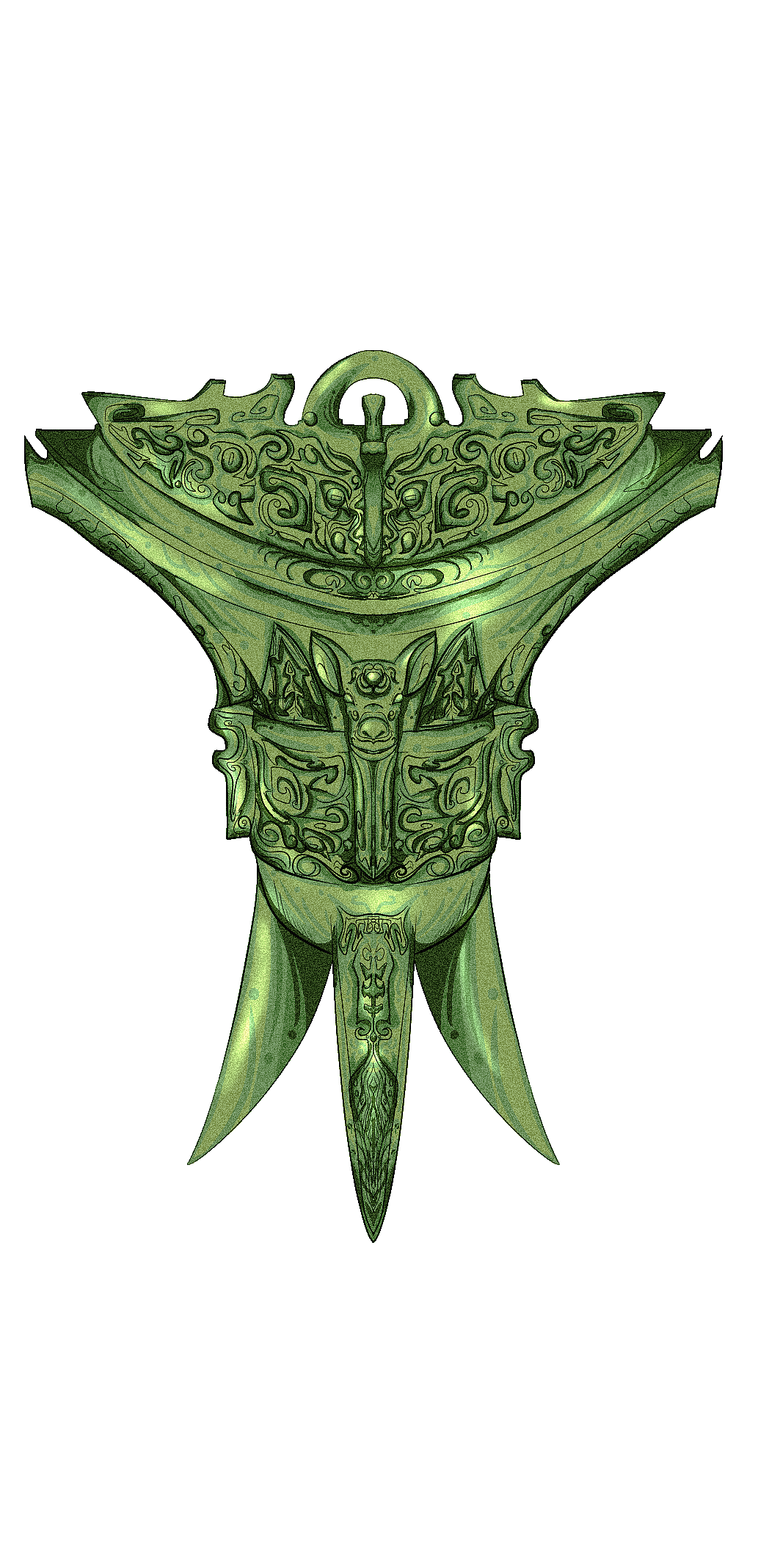 信阳博物馆卡牌设计手绘练习（图ZMjU1ODkyOTcy） - 艺术插画 - 站酷设计师无路拖拉曼原创素材 - 站酷ZCOOL