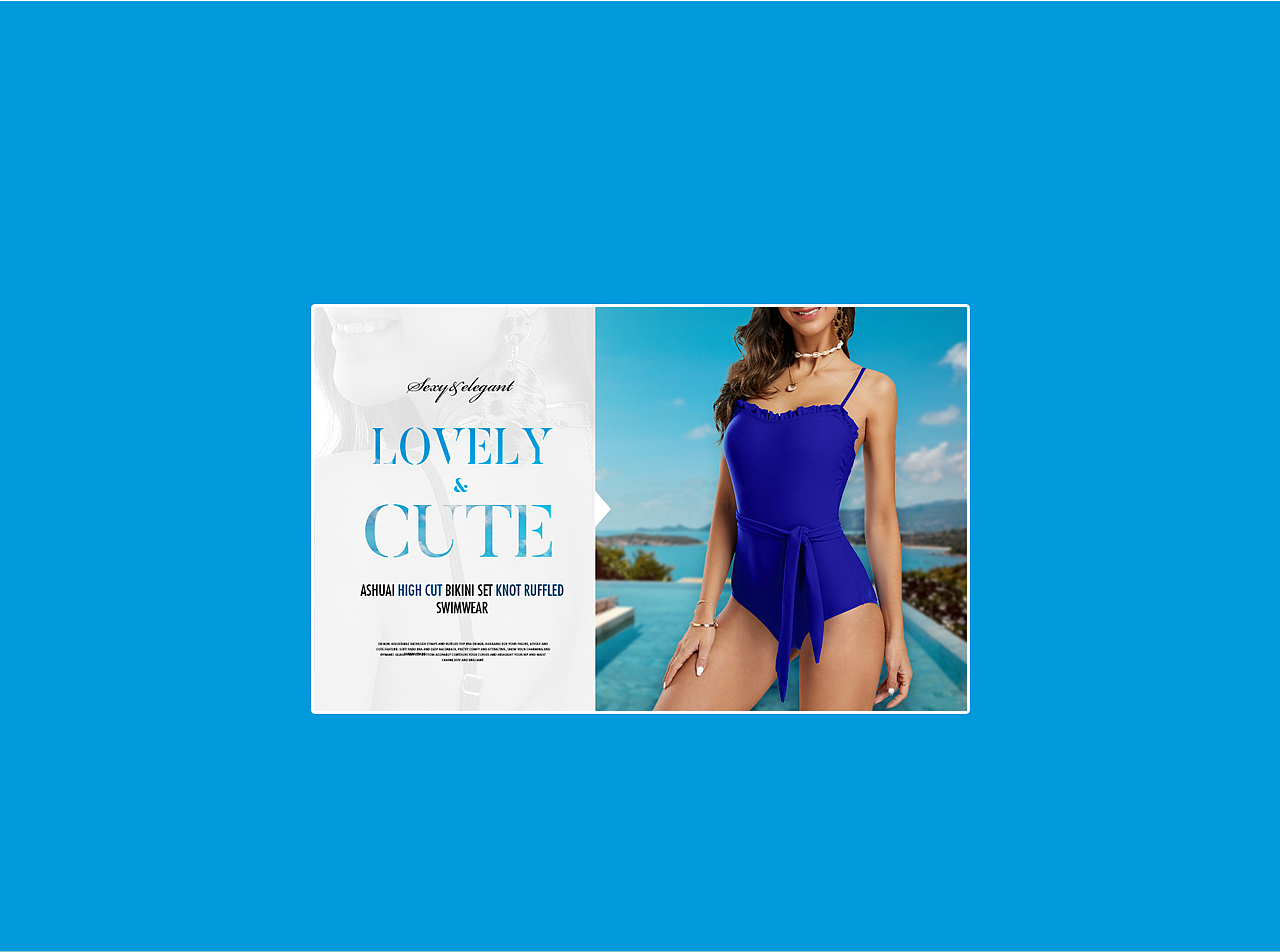 亚马逊 夏季泳装海报 a+（图ZMjUwNDEwMDk2） - 电商 - 站酷设计师Yeager丶原创素材 - 站酷ZCOOL
