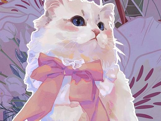 一组小猫咪（个人主页-ZNjMzNDI5NDA=） - 商业插画 - 站酷设计师长腿小姐的探戈原创素材 - 站酷ZCOOL
