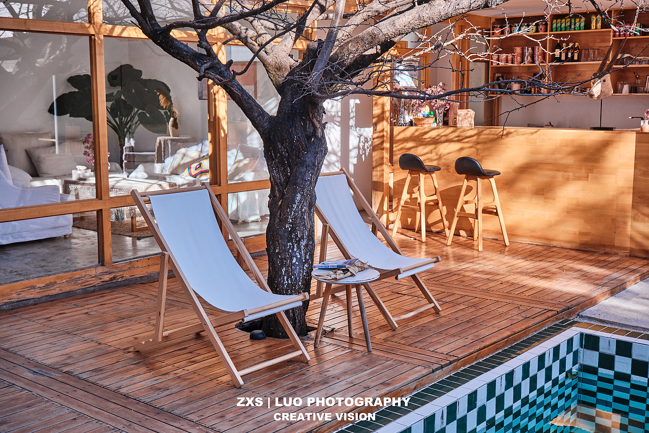 民宿摄影 大理果树民宿