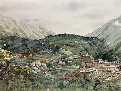 五峰寫生全記錄（個人主頁-ZNTMwNjE5NjA=） - 繪畫 - 站酷設計師Hi_Fanqi原創(chuàng)素材 - 站酷ZCOOL