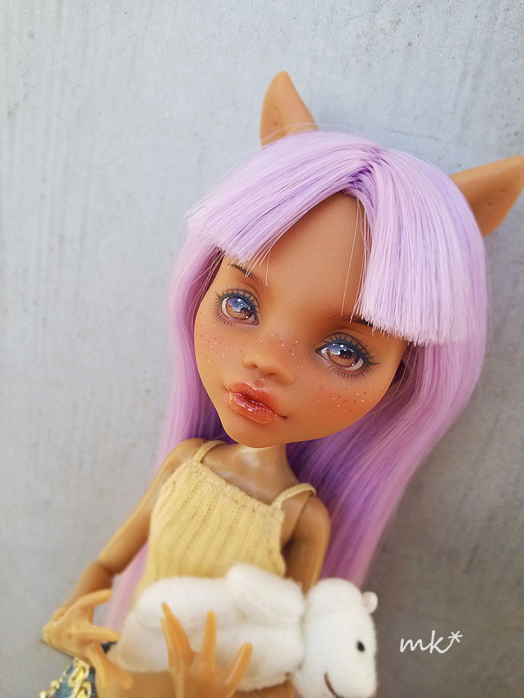 2015 Monster High 怪物高中娃娃 妆图（图ZMzg5MDc2Njg=） - 工艺品设计 - 站酷设计师米可mk原创素材 - 站酷ZCOOL