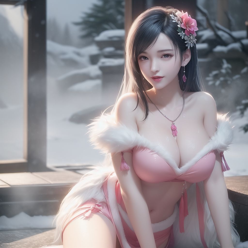 蒂法温泉写真第二套