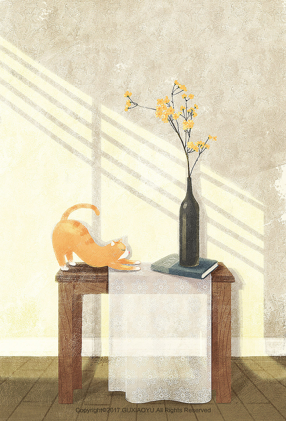 二十四节气-小暑（图ZODQ2MDcwNjA=） - 商业插画 - 站酷设计师顾小屿原创素材 - 站酷ZCOOL