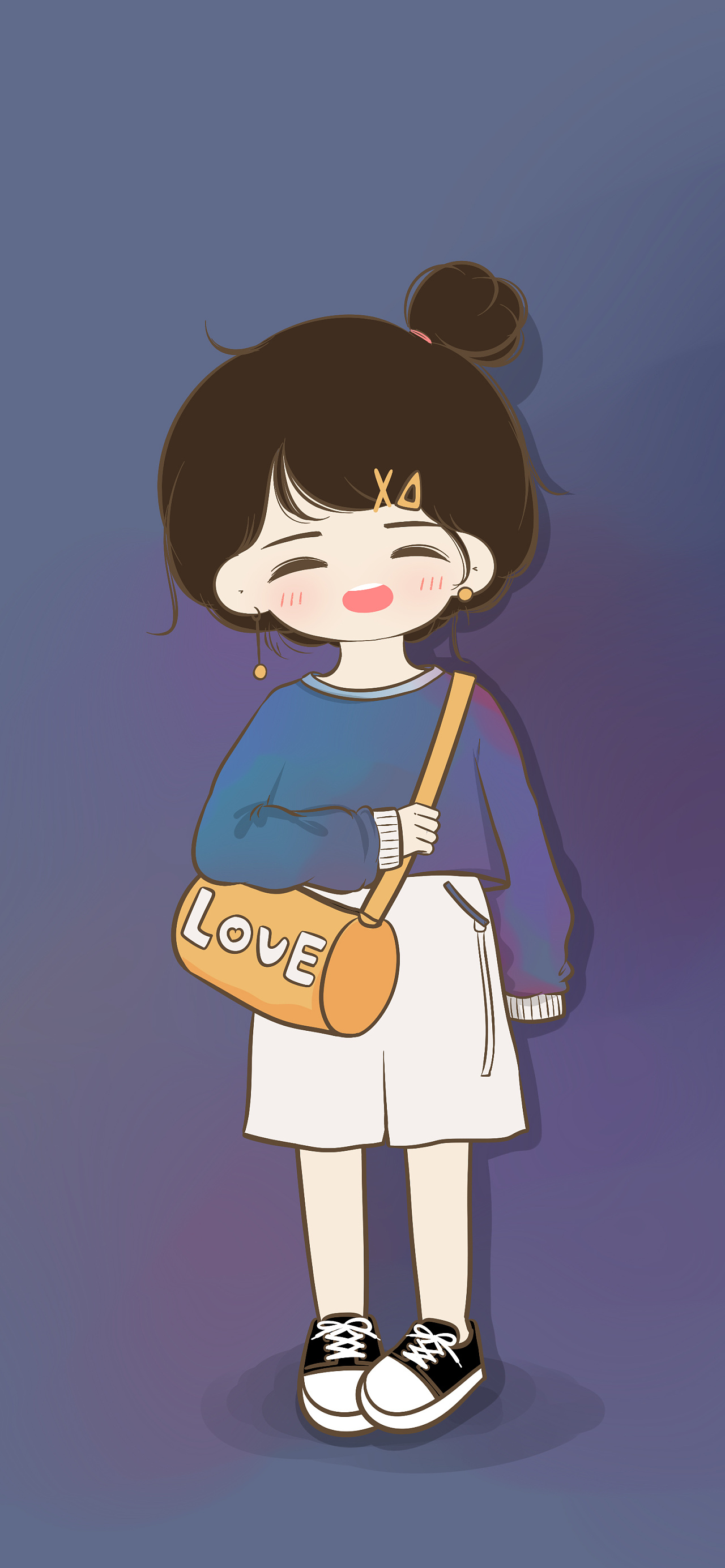 开心和大笑就是你的好运气