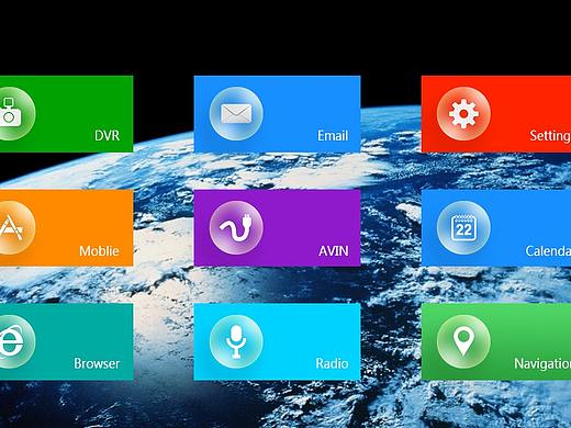 车载企业（UI）上线作品——APP界面